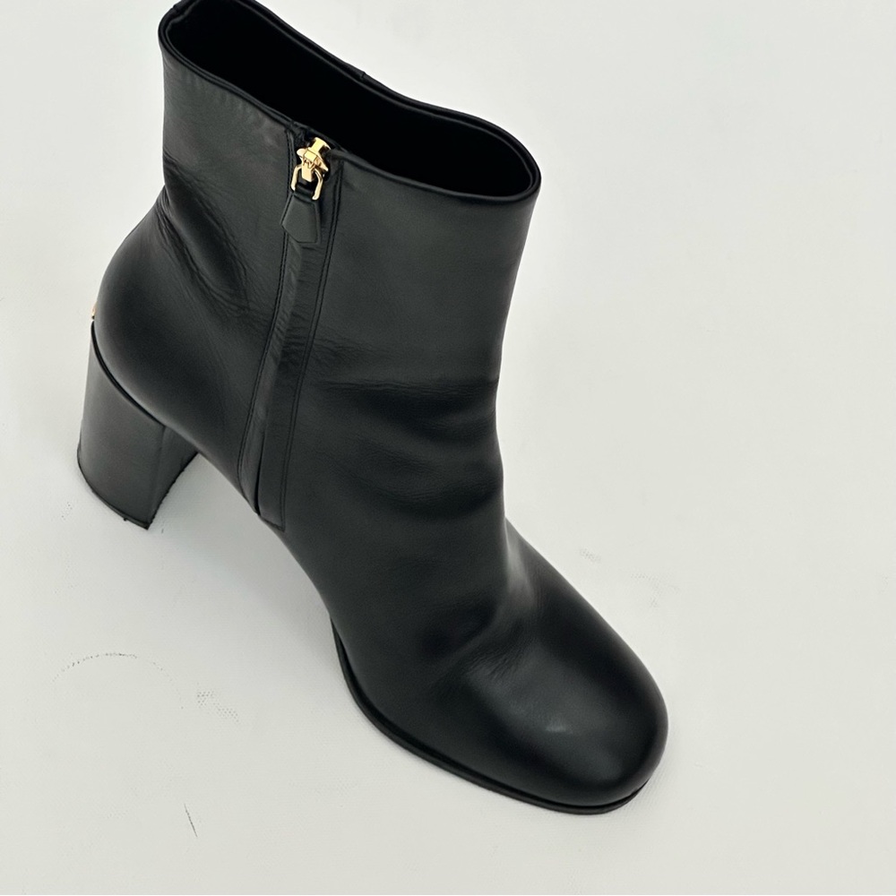 Prada Sleek Black Ankle Booties - Picture 2 of 7